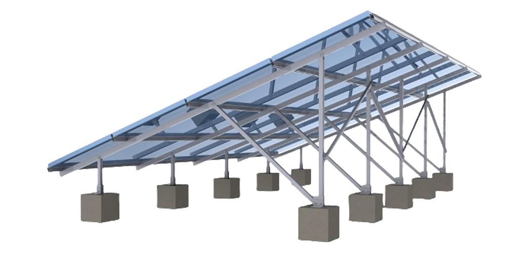 浪潮光伏支架系统